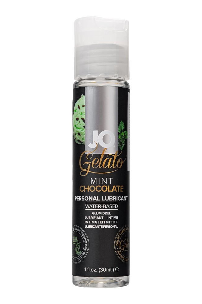 Лубрикант с ароматом мятного шоколада JO GELATO MINT CHOCOLATE - 30 мл.