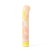 Желтый компактный вибратор из стекла Magic Cane - 12 см.