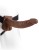 Полый мужской фаллопротез Hollow Strap-On with Balls - 24 см.