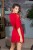 Халат из сетки Lady in red