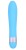 Голубой классический вибратор Precious Passion Vibrator - 17 см.