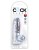 Прозрачный фаллоимитатор King Cock Clear 5  Cock with Balls - 15,2 см.