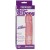 Розовая фаллическая насадка Vac-U-Lock 8  Crystal Jellies Dong - 20,3 см.