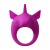 Фиолетовое эрекционное кольцо Unicorn Alfie