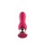 Розовый мини-вибратор Mini Vibrator с пультом ДУ - 12,5 см.
