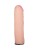 Пояс-трусики с насадкой Glamour Silver - 15,5 см.