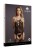 Эффектный комбинезон со стразами Suspender Rhinestone Bodystocking