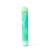 Зеленый компактный вибратор из стекла Magic Cane - 12 см.