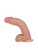Телесный фаллоимитатор на присоске F F BEST COCK 7 - 20 см.