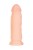 Телесный реалистичный вибратор RealStick Elite Vibro - 18 см.
