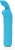 Голубая вибропуля с ушками Rechargeable Rabbit Ears Bullet Vibrator