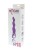 Фиолетовый изогнутый вибратор NAGHI NO.18 RECHARGEABLE 3 MOTOR VIBE - 15 см.