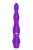 Фиолетовый изогнутый вибратор NAGHI NO.18 RECHARGEABLE 3 MOTOR VIBE - 15 см.