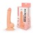 Реалистичный телесный фаллоимитатор Erowoman - 19,5 см.