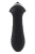 Черный анальный вибромассажер Single Speed Spiral Plug - 11 см.