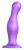 Фиолетовая насадка Strap-On-Me Dildo Plug Curvy size L