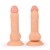 Реалистичный фаллоимитатор Erowoman телесного цвета - 18 см.