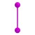 Лиловые вагинальные шарики KEGEL BALL III
