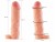 Фаллоудлинитель с кольцом COCK size XL - 21 см.