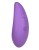 Фиолетовая вибропуля с пультом Rechargeable Remote Control Bullet - 7,62 см.