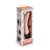 Телесный анальный вибратор 7  Slim Anal Realistic Vibrator - 20 см.