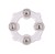 Эрекционное кольцо с 4 бусинами MENZSTUFF STUD RING CLEAR