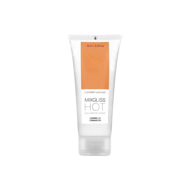Согревающий лубрикант Mixgliss Hot Cinnamon с ароматом корицы - 70 мл.