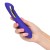 Фиолетовый вибратор с электростимуляцией Intimate E-Stimulator Petite Wand - 18,5 см.