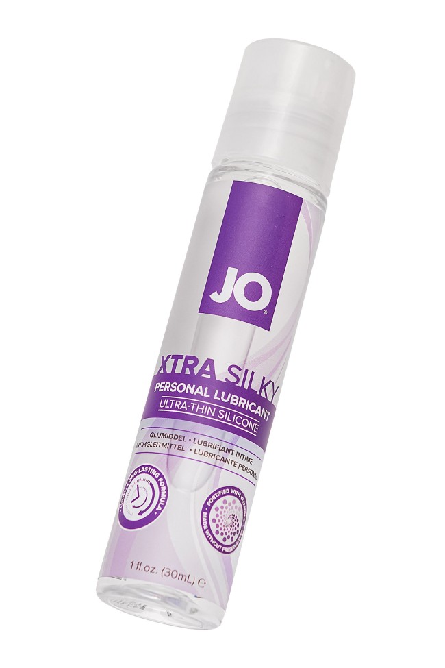 Лубрикант на силиконовой основе JO Xtra Silky - 30 мл.