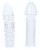 Комплект из 2 прозрачных насадок на пенис PENIS EXTENDER PACK