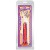Розовый анальный стимулятор Crystal Jellies 6  Anal Starter - 11,9 см.