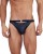 Черные мужские трусы-брифы с декоративным пояском Misty Brief