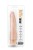 Телесный вибратор-реалистик с шипиками в основании Mr. Skin Cock Vibe 4 - 20,3 см.