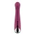 Сливовый вибратор для G-точки Spinning G-Spot 1 - 17 см.