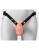 Полый страпон на ремнях 8’’ Hollow Silicone Strap-on