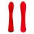 Красный вибромассажер 6  Silicone G-Spot Fun - 19,1 см.
