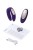 Фиолетовый вибратор для пар Satisfyer Double Plus Remote с пультом ДУ