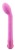 Розовый вибратор G-SPOT для точки G - 19 см.