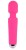 Розовый жезловый вибратор Wacko Touch Massager - 20,3 см.