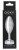 Серебристая анальная втулка Doxy Smooth Butt Plug - 10,5 см.