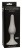 Серая анальная пробка Slim Anal Plug XL - 15,5 см.