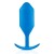 Синяя пробка для ношения B-vibe Snug Plug 5 - 14 см.