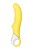 Жёлтый вибратор Satisfyer Yummy Sunshine - 22,5 см.