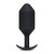 Черная пробка для ношения Snug Plug 7 - 18 см.