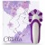Фиолетовый оросимулятор Clitella со сменными насадками для вращения