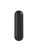 Черная перезаряжаемая анальная пробка №08 Cone-shaped butt plug - 13,5 см.