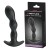 Черный анальный стимулятор простаты с вибрацией Special Anal Massager - 14,5 см.