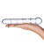 Стеклянная прозрачная палочка-фаллос Callisto Clear Glass Dildo - 18 см.