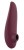 Бордовый бесконтактный стимулятор клитора Womanizer Classic 2
