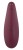Бордовый бесконтактный стимулятор клитора Womanizer Classic 2